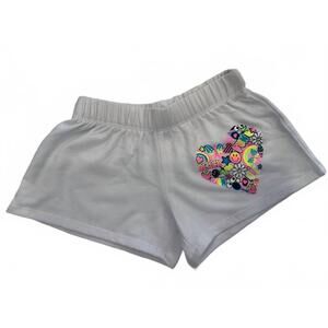 NEW FIREHOUSE girls' heart short in white